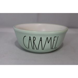 Rae Dunn Blue Mint Fudge & Caramel Bowl Set **See Photos